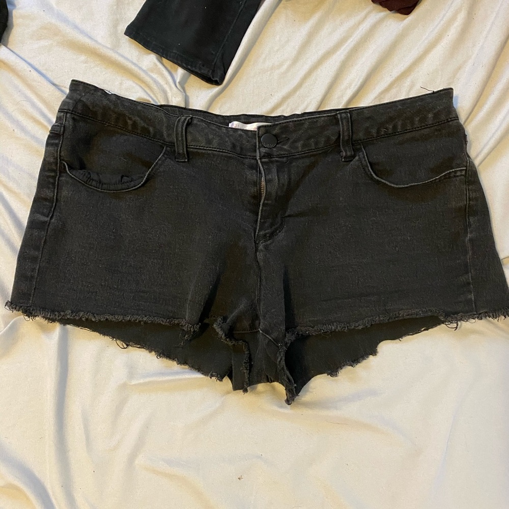 Black shorts